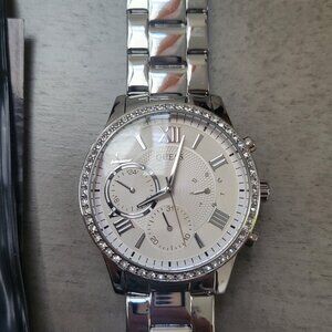 Guess Brand Silver Watch